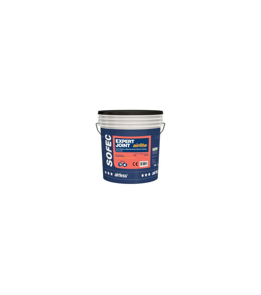 Enduit Expert Joint SOFEC blanc 15L Enduit Expert Joint SOFEC blanc 15L