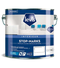 Peinture LEVIS Stop-Marks mat velouté base W 5L
