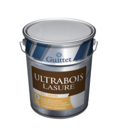 Lasure GUITTET Ultrabois gel satin incolore 3L