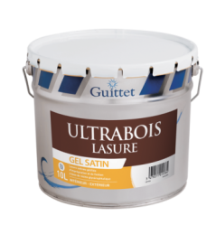 Lasure GUITTET Ultrabois gel satin base GUJ 10L