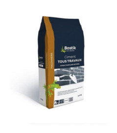 Ciment tous travaux BOSTIK blanc 2,5kg