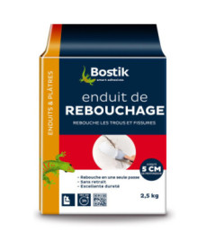 Enduit de rebouchage poudre BOSTIK Gamme GSB 2,5kg
