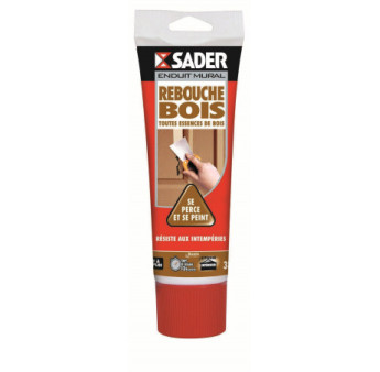 Enduit pâte rebouche bois SADER Gamme GSA 330g