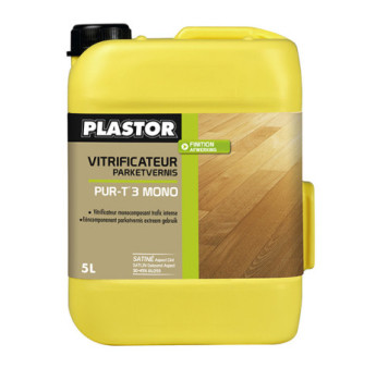 Vitrificateur PLASTOR PUR-T3 MONO satin 5L
