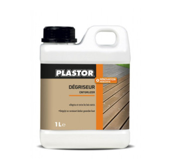 Dégriseur pour terrasses bois PLASTOR 1L