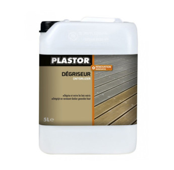 Dégriseur pour terrasses bois PLASTOR 5L