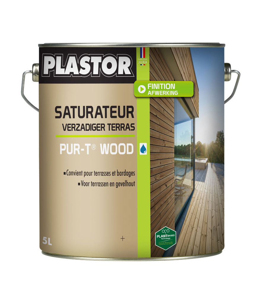 Saturateur PLASTOR Pur-T Wood chêne clair 5L Saturateur PLASTOR Pur-T Wood chêne clair 5L