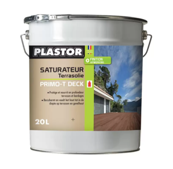 Saturateur PLASTOR Primo-T Deck incolore 20L