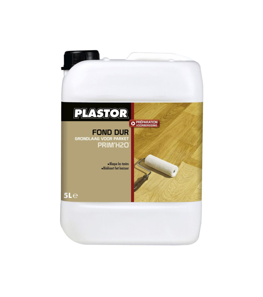 Fond dur PLASTOR Prim'H2O anti-tanins 5L