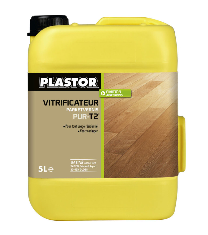 Vitrificateur PLASTOR PUR-T2 satin 5L Vitrificateur PLASTOR PUR-T2 satin 5L