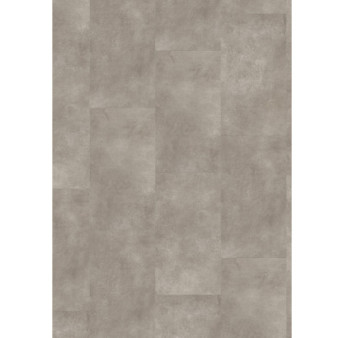 Revêtement de sol GERFLOR Création 55 à coller Bloom Uni Taupe paquet de 3,35m² dalles de 61x61cm