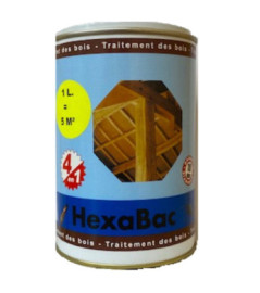 Traitement bois HEXABAC multi-usages 1L