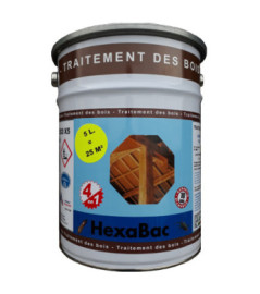 Traitement bois HEXABAC multi-usages 5L
