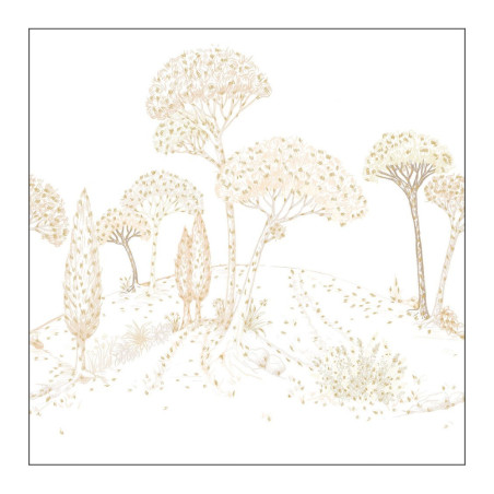 Stratifié DECORALIA Exquisit D4982 chêne oriental beige lames de 1380x193mm paquet de 2,131m²