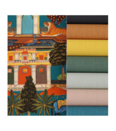 Papier peint RASCH Collection INDIAN STYLE référence 746082 série AMD