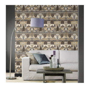 Papier peint RASCH Collection INDIAN STYLE référence 746228 série PPL
