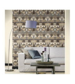 Papier peint RASCH Collection INDIAN STYLE référence 746228 série PPL