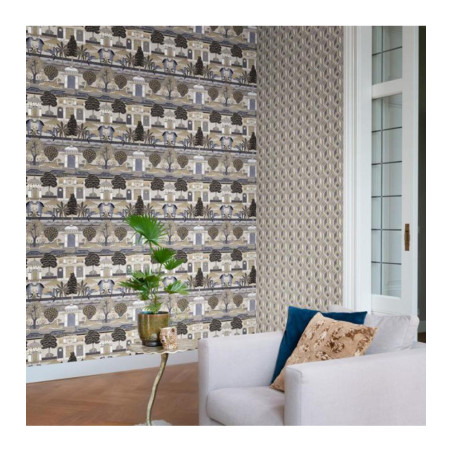 Moustiquaire Enroulable Latérale ESSENTIEL gris 140x230cm