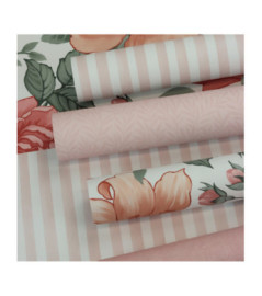 Papier peint RASCH Collection STRICTLY STRIPES VII référence 252750 série AMD