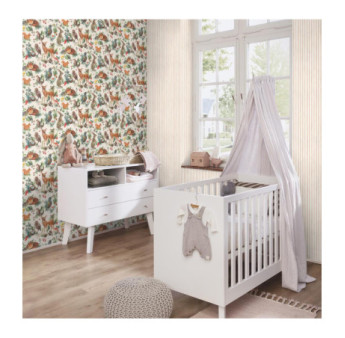 Papier peint RASCH Collection STRICTLY STRIPES VII référence 252774 série AMD