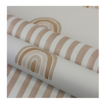 Papier peint RASCH Collection STRICTLY STRIPES VII référence 252774 série AMD