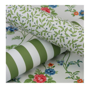 Papier peint RASCH Collection STRICTLY STRIPES VII référence 288451 série EVB