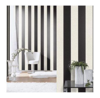Papier peint RASCH Collection STRICTLY STRIPES VII référence 361727 série RIC