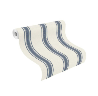 Papier peint RASCH Collection STRICTLY STRIPES VII référence 555646 série PPL