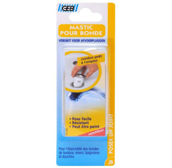 Mastic d'étanchéité pour bonde GEB cordon 8mmx43cm