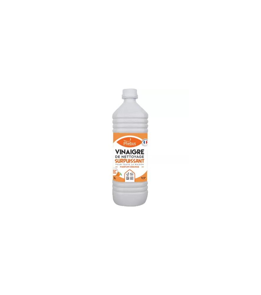 Vinaigre de nettoyage 9,5° PHEBUS orange 1L Vinaigre de nettoyage 9,5° PHEBUS orange 1L