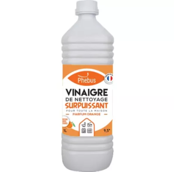 Vinaigre de nettoyage 9,5° PHEBUS orange 1L