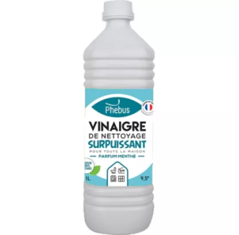 Vinaigre de nettoyage 9,5° PHEBUS menthe 1L
