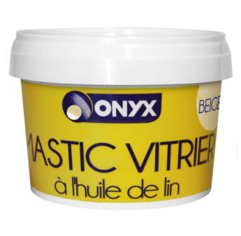 Mastic vitrier ONYX beige 500g