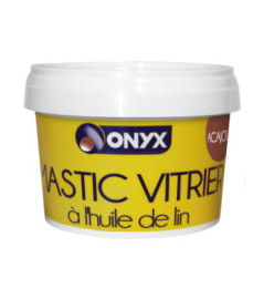 Mastic vitrier ONYX acajou 500g