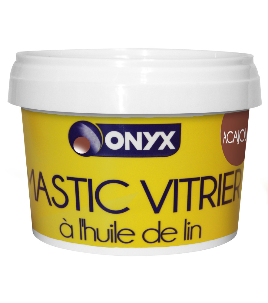 Mastic vitrier ONYX acajou 500g Mastic vitrier ONYX acajou 500g