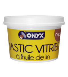 Mastic vitrier ONYX acajou 1kg