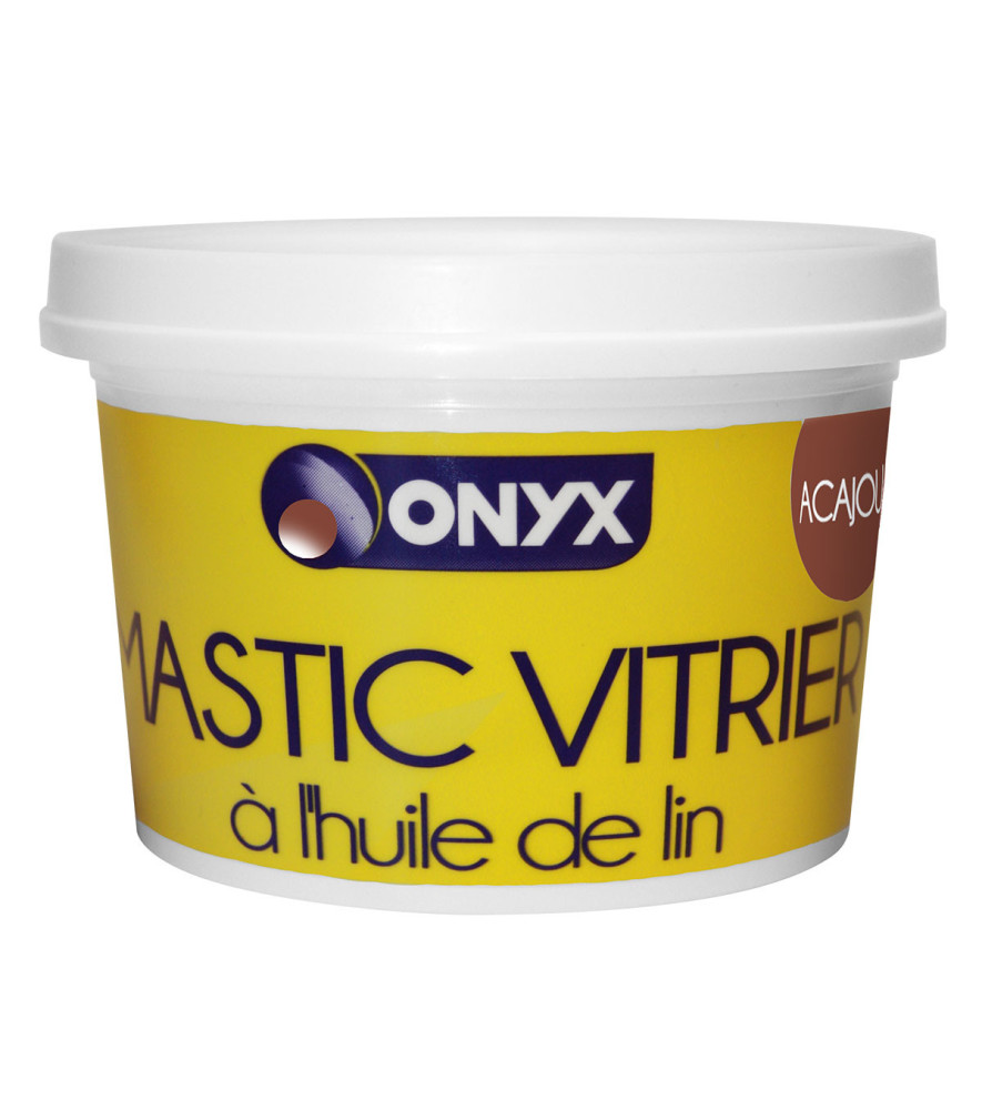 Mastic vitrier ONYX acajou 1kg Mastic vitrier ONYX acajou 1kg