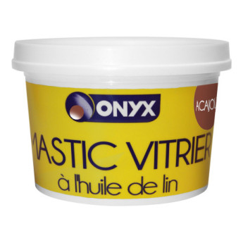 Mastic vitrier ONYX acajou 1kg