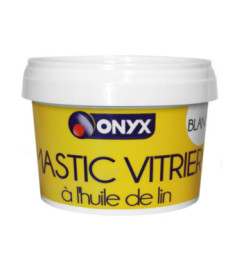 Mastic vitrier ONYX  blanc 500g