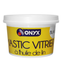 Mastic vitrier ONYX  blanc 1kg