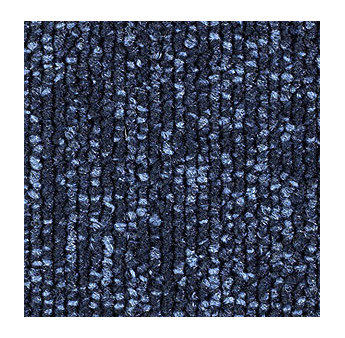 Revêtement de sol textile DELZONGLE Première 33 bleu nuit 185 dalles de 50x50cm