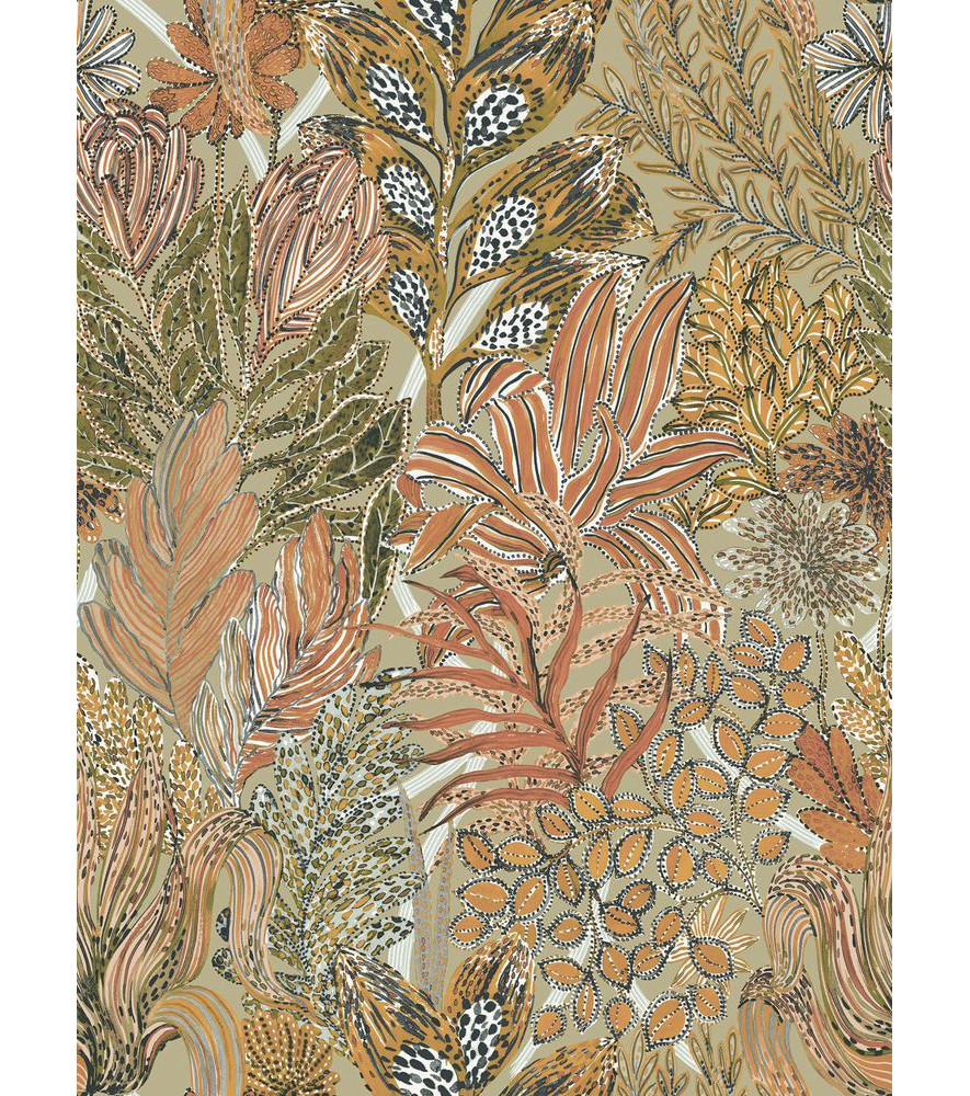 Papier Peint CASAMANCE Jardin Félicia A74320732 Papier Peint CASAMANCE Jardin Félicia A74320732