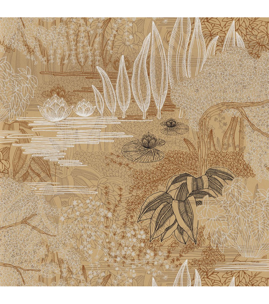 Papier Peint CASAMANCE Square Jasmin 75680508 Papier Peint CASAMANCE Square Jasmin 75680508