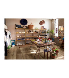 Revêtement de sol DECORALIA VCR 40 clic Chêne clair paquet de 1,75m² lames de 122x18cm