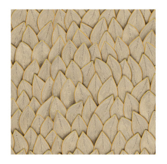 Papier Peint ELITIS Cordes sensibles VP 993 10 Réhaussé d'un fil d'or
