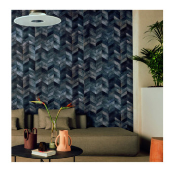 Papier Peint ELITIS Sauvages VP 968 41 Bleu des steppes
