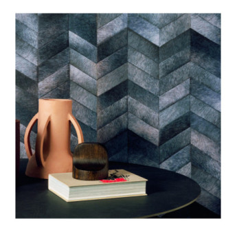 Papier Peint ELITIS Sauvages VP 968 41 Bleu des steppes