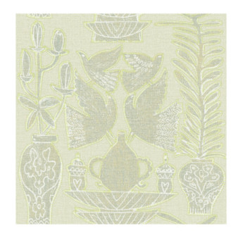 Papier Peint ELITIS Lins brodés VP 954 01 Une irrépressible légèreté
