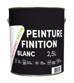 Peinture laque glycéro TDP satin blanc 2,5L