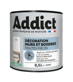 Peinture GUITTET Horus satin blanc 3L